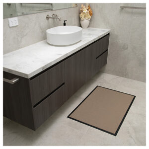 Staydry Low Profile Non-Slip Beige Floor Mat 45x70cm 