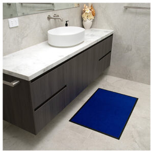 Staydry Low Profile Non-Slip Blue Floor Mat 60x120cm 