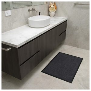 Staydry Low Profile Non-Slip Charcoal Floor Mat 60x90cm