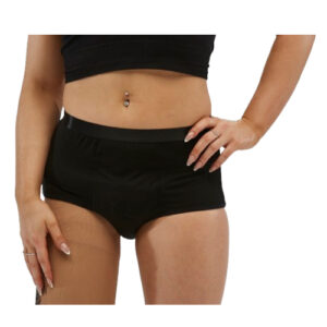 Staydry Ladies Full Brief Black 24/5XL 400ml