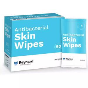 Reynard Antibacterial Skin Wipe Sachet 20x20cm