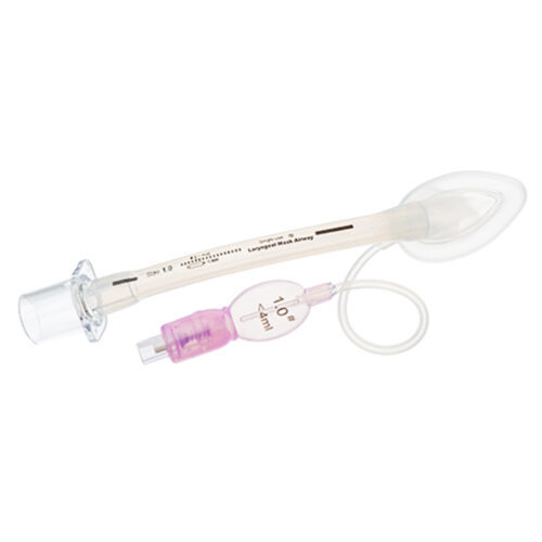 M Devices Silicone Disposable Laryngeal Airway Mask 1.0 Purple Sterile