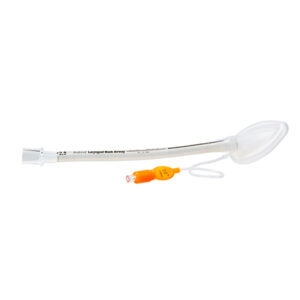 M Devices Reinforced Silicone Disposable Laryngeal Airway Mask 2.5 Orange Sterile