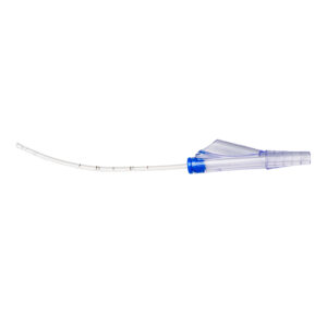 M Devices Suction Catheter Open Tip Y Type Control Vent 100mm 8FR Light Blue Sterile