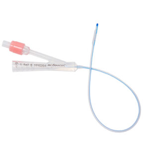 M Devices 2-Way Foley Catheter Standard Tip Paediatric 33cm With 1.5ml Balloon 6FR Pink Sterile