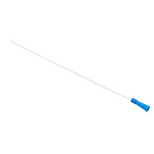 M Devices Standard Nelaton Catheter 30cm Paediatric 8FR Light Blue Sterile