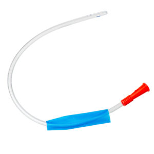M Devices Standard Nelaton Catheter 40cm Male 18FR Red Sterile