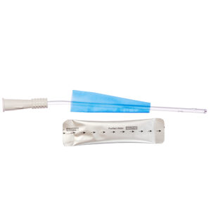 Hydrophilic Nelaton Female Catheter With Water Sachet 18cm White 12FR Sterile