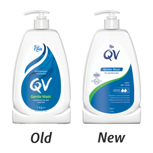 QV Gentle Wash For Sensitive Skin 1kg Pump