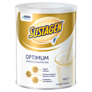 Sustagen Optimum Vanilla Flavour Powder 800gm Can
