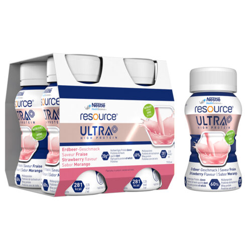Resource Ultra Strawberry Flavour 125ml Bottle