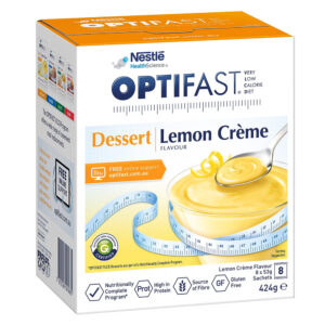 Optifast VLCD Dessert Lemon Creme Flavour 8 Serves x 53g Sachets