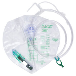 Bard Drain Bag Closed System Anti Reflux Sample Port 2000ml
