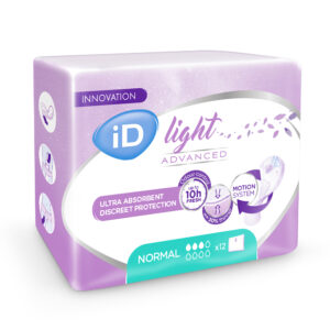 iD Light Advanced Normal 3D Shaped Pads 295ml