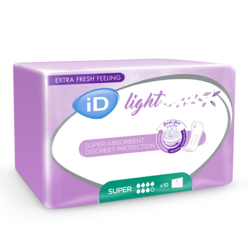 iD Light Advanced Super 7D Shaped Pads 800ml