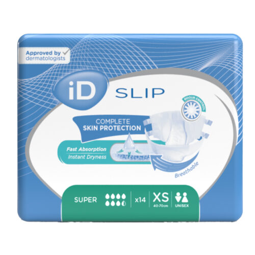 iD Slip Super X-Small Briefs 7.5D 40-70cm 1550ml