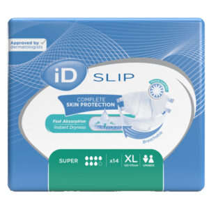 iD Slip Super Briefs Extra Large 7.5D 120-170cm 3800ml