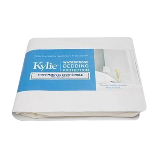 Kylie Waterproof Fitted Mattress Cover For King Single Size Bed 2020x1045x200mm