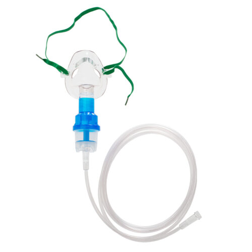 M Devices Paediatric Nebuliser Kit Standard Shape With 10ml Jar 2.1m Clear Tubing