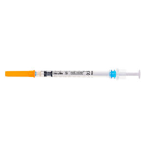 M Devices Insulin Syringe With Retractable Safety Needle 0.5ml 29G x 8mm