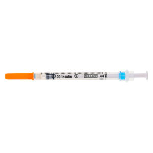 M Devices Insulin Syringe With Retractable Safety Needle 1ml 29G x 8mm