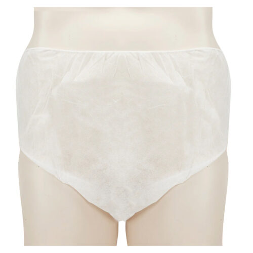Theatre Briefs XX-Large White Single Use