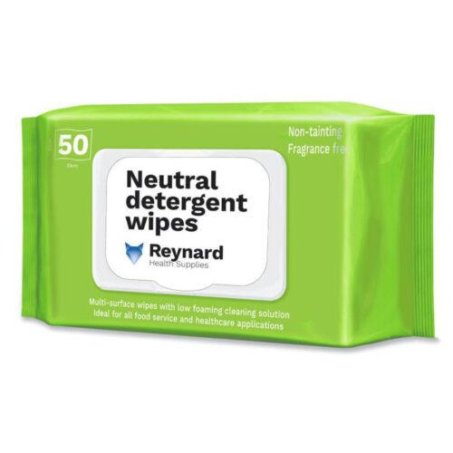 Reynard Neutral Detergent Wipes Soft 20x33cm