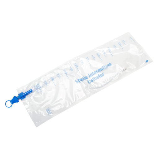 M Devices Enclosed Standard Intermittent Catheter With Gel And 1500ml Bag 12FR Sterile