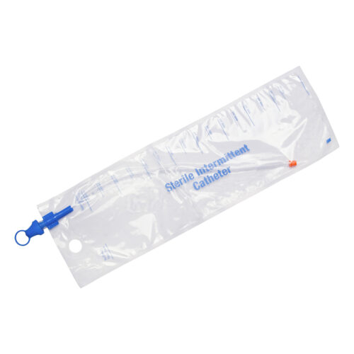 M Devices Enclosed Standard Intermittent Catheter With Gel And 1500ml Bag 16FR Sterile
