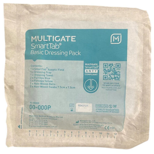 Multigate SmartTab Basic Dressing Pack With Non-Woven Balls Sterile