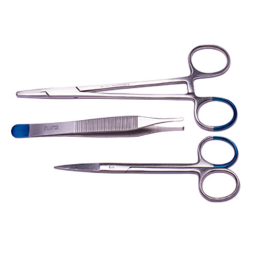 Multigate Suture Pack 5 Scissors Sharp/Sharp Sterile