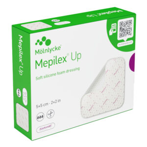 Mepilex Up Non-Border Soft Silicone Foam Dressing 5x5cm
