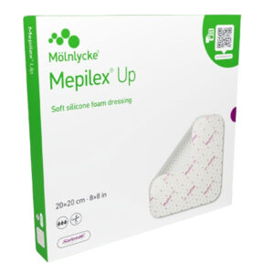 Mepilex Up Non-Border Soft Silicone Foam Dressing 20x20cm