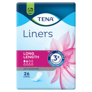 Tena Liners Long Length Anti-Bunching 1.5D