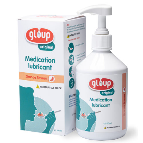 Gloup Original Medication Lubricant Orange Flavour Moderately Thick 500ml