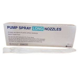 Xylocaine Nozzles For Pump Spray 230mm Long