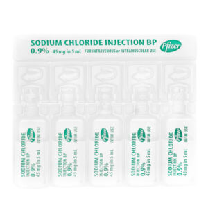 Pfizer Sodium Chloride Injection 0.9% 45mg in 5ml