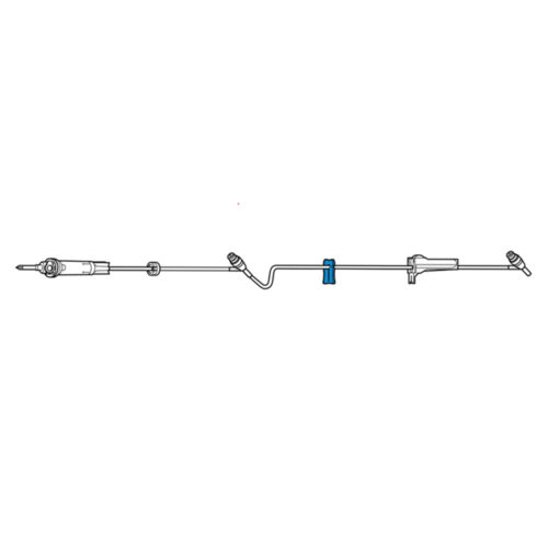 Baxter Continu-Flo Set With 2 Clearlink Luer Activated Valve