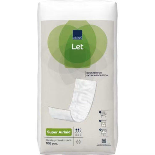 Abena Let Super Airlaid Booster Bladder Protection Pads 140ml