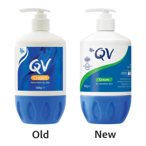 Qv Cream For Sensitive Skin 500g Pump
