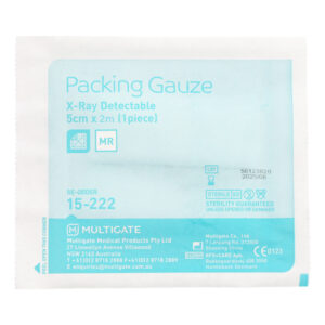 Multigate Packing Gauze X-Ray Detectable Individually Wrapped 5cmx2m Sterile