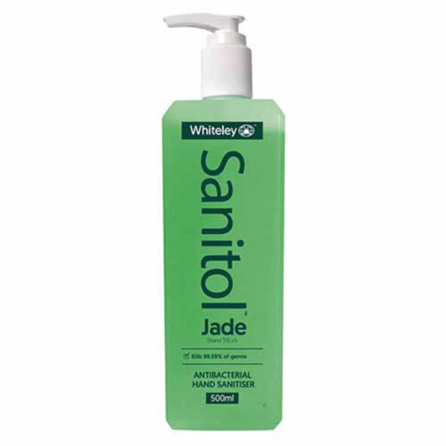 Whiteley Sanitol Jade Antibacterial Hand Sanitiser 500ml
