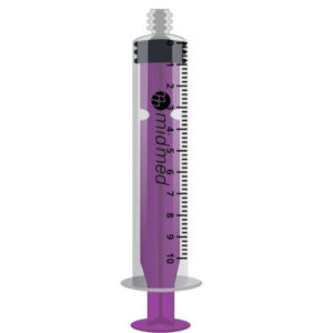 ENFIT Home Use Enteral Syringe 10ml Silicone O-ring Low Dead Space