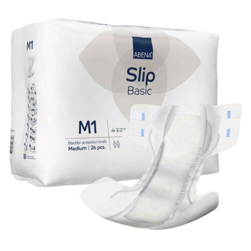 Abena Slip Basic M1 Bladder Protection Briefs 70-110cm 1800ml
