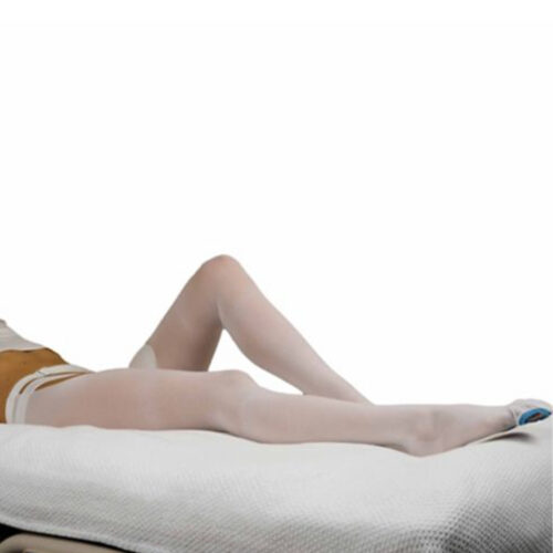 Ted Anti-Embolism Thigh Length Stocking with Belt Small Regular Open Toe