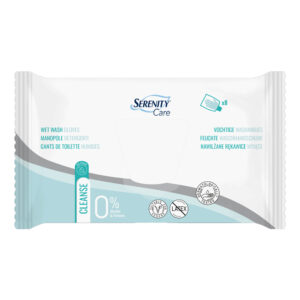 Serenity Care Wet Wash Gloves No Perfume