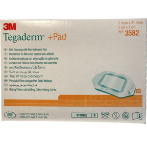 3M Tegaderm Pad Film Dressing with Non-Adherent 5x7cm