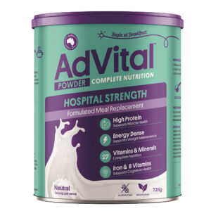 Flavour Creations AdVital Hospital Strength Neutral Powder 728g Can