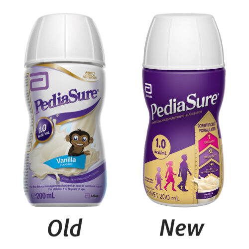 PediaSure Vanilla 200ml Resealable Plastic Bottle