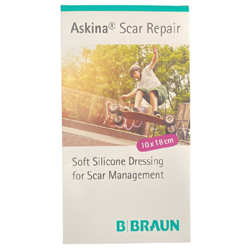 Askina Scar Repair Soft Silicone Dressing 10x18cm